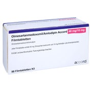 OLMESARTANMEDOXOMIL/Amlodipin Accord 40 mg/10 mg 98 St
