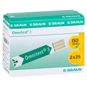 Omnitest 3 Blutzucker Sensoren Teststrei 2X25 St