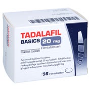 Tadalafil Basics 20 mg Filmtabletten 56 St