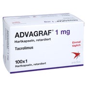 Advagraf 1 mg Hartkapseln retardiert 100 St