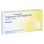 ORGALUTRAN 0,25 mg/0,5 ml Inj.-Lsg.i.e.Fertigspr. 5X1 St