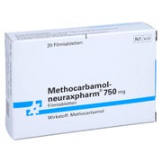 METHOCARBAMOL-neuraxpharm 750 mg Filmtabletten 20 St
