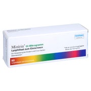 MINIRIN 60 Mikrogramm Lyophilisat zum Einnehmen 90 St