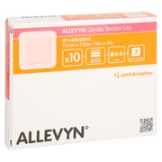 Allevyn Gentle Border Lite 7,5x7,5 cm Sc 10 St