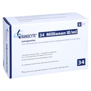 GRANOCYTE 34 Mio.I.E./ml P.u.LM H.Inj./Inf.-L.Spr. 5 St