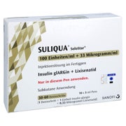 SULIQUA 100 E/ml + 33 µg/ml Solostar 10X3 ml