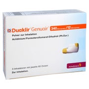 DUAKLIR Genuair 340 µg/12 µg Plv.z.Inhalation 60ED 3 St
