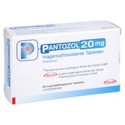 PANTOZOL 20 mg magensaftresistente Tabletten 98 St