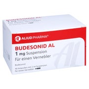 BUDESONID AL 1 mg Suspension f.einen Vernebler 40X2 ml