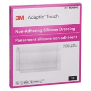 Adaptic Touch 12,7x15 cm nichthaft.Sil.W 10 St