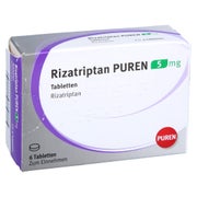 Rizatriptan Puren 5 mg Tabletten 6 St