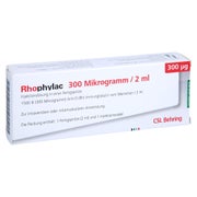 RHOPHYLAC 300 µg/2 ml Injektionslsg.in Fertigspr. 1X2 ml