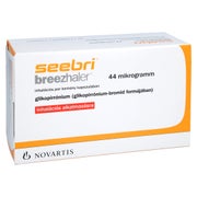 SEEBRI Breezhaler 44 Mikrogramm Hartk.m.Plv.z.Inh. 30 St