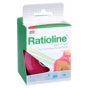 Produktabbildung: Ratioline Sport-tape 5 cmx5 m pink 1 St