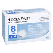 ACCU FINE Sterile Nadeln f.Insulinpens 8 100 St