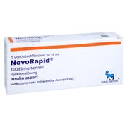 NOVORAPID 100 E/ml Injektionslösung i.e.Dsfl. 5X1X10 ml