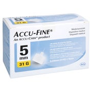 ACCU FINE Sterile Nadeln f.Insulinpens 5 100 St