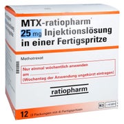 MTX-ratiopharm 25 mg Inj.-Lösung i.e.Fertigspr. 12 St