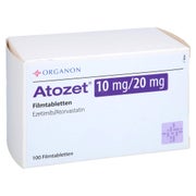 Atozet 10 Mg/20 mg Filmtabletten 100 St