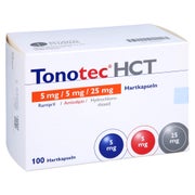 Tonotec HCT 5 mg/5 mg/25 mg Hartkapseln 100 St