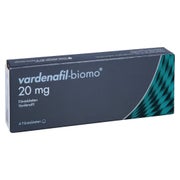 Produktabbildung: Vardenafil-biomo 20 mg Filmtabletten 4 St