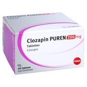 Clozapin Puren 200 mg Tabletten 100 St