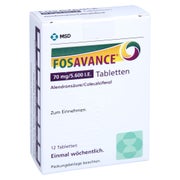 Fosavance 70 Mg/5.600 I.E. Tabletten 12 St