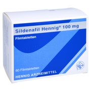 Produktabbildung: Sildenafil Hennig 100 mg Filmtabletten 60 St