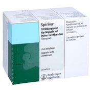 SPIRIVA 18 µg Hartkaps.m.Plv.z.Inhalat.+HandiHaler 30 St