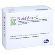 NEISVAC-C Injektionssuspension i.e.Fertigspritze 10X0,5 ml