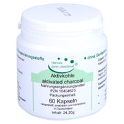 Aktivkohle Aktivated Charcoal Kapseln 60 St