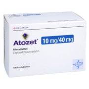 Atozet 10 Mg/40 mg Filmtabletten 100 St