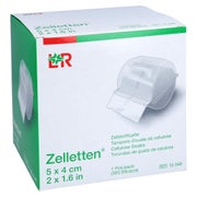 Produktabbildung: Zelletten Tupfer 4x5 cm unsteril Rolle 300 St