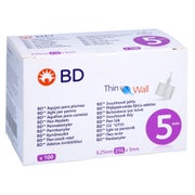 BD THIN Wall Pen-Nadeln 0,25 31 Gx5 mm 100 St