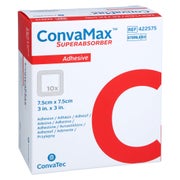 Convamax Superabsorber Adhäsiv 7,5x7,5 c 10 St