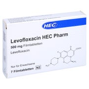 LEVOFLOXACIN HEC Pharm 500 mg Filmtabletten 7 St