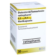 DUTASTERID/Tamsulosin-ratio 0,5mg/0,4mg Hartkaps. 30 St