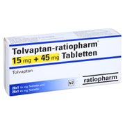 TOLVAPTAN-ratiopharm 15 mg + 45 mg Tabletten 56 St