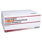 CRUSIA 8.000 I.E. 80 mg/0,8 ml ILO F.Sp.+Sich-Sys. 24 St
