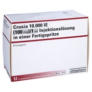 CRUSIA 10.000 I.E. 100 mg/1 ml ILO F.Sp.+Sich-Sys. 12 St