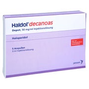 HALDOL decanoas Depot 50 mg/ml Inj.-Lsg.i.e.Amp. 5X3 ml