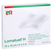 Lomatuell H Salbentüll 10x10 cm steril 10 St