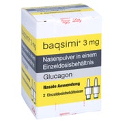 BAQSIMI 3 mg Nasenpulver i.e.Einzeldosisbehältnis 2X3 mg