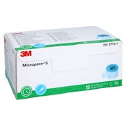 Micropore S Silikonrollenpflaster 2,5 cm 12 St