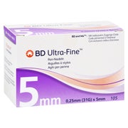 BD Ultra-fine Pen-nadeln 5 mm 31 G 0,25 105 St