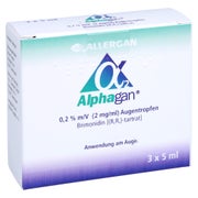 Alphagan 0,2% m/V 2 mg/ml Augentropfen 3X5 ml