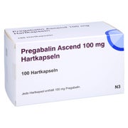 Pregabalin Ascend 100 mg Hartkapseln 100 St