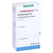 ALVESCO 80 µg 2x60 Hub Druckgasinhalation 2 St