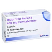 Ibuprofen Ascend 400 mg Filmtabletten 50 St