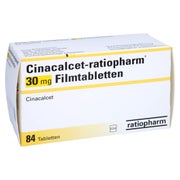 CINACALCET-ratiopharm 30 mg Filmtabletten 84 St